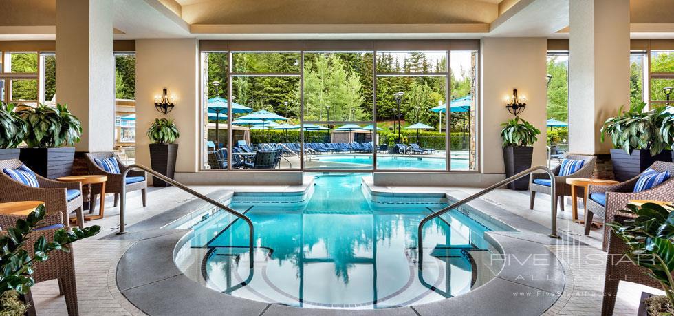 Indoor Pool at Fairmont Chateau Whistler, Whistler, BC, Canada
