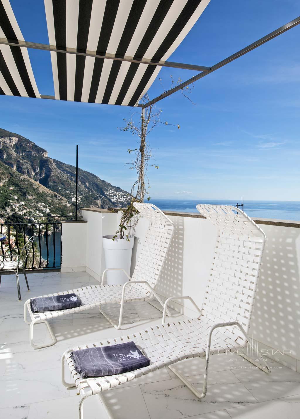 Terrace Suite at Hotel Villa Franca, Italy