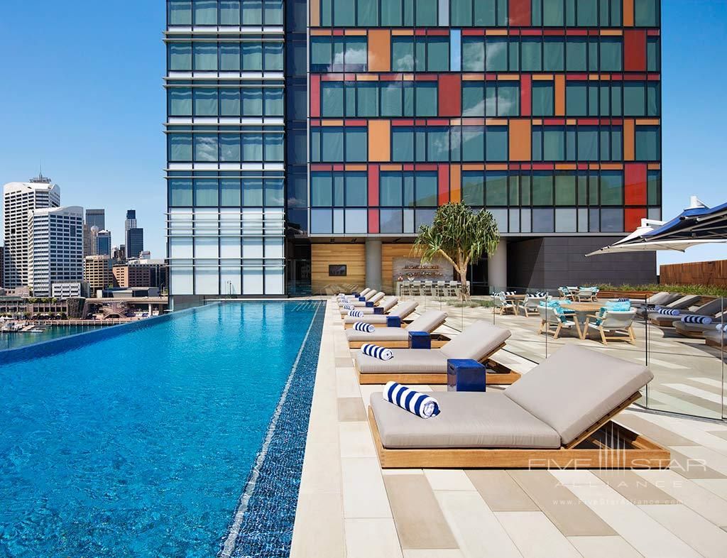 Outdoor Pool at Sofitel Sydney Darling Harbour, Sydney, Australia