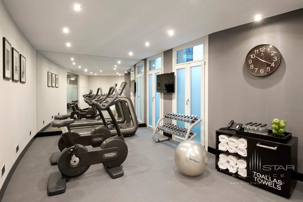 Fitness Center at The Principal Madrid, Spain