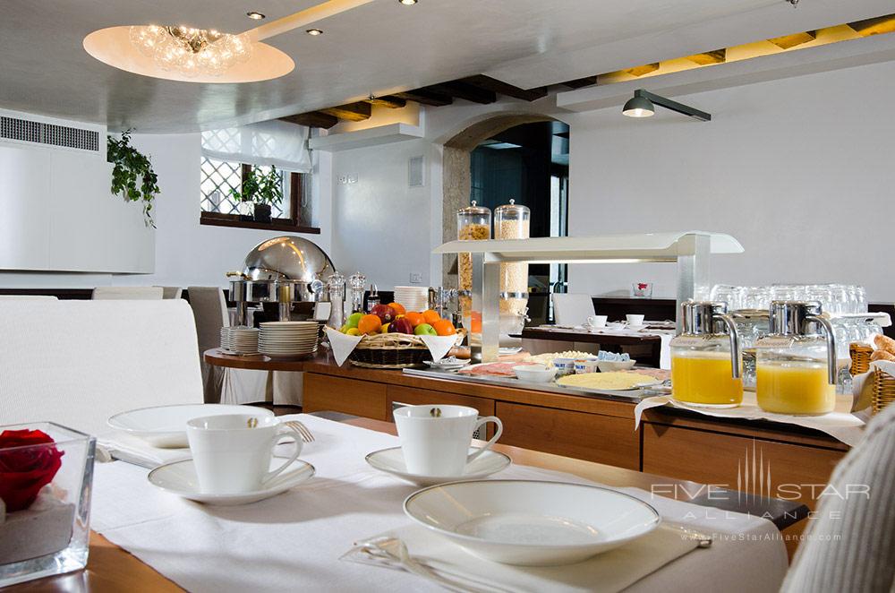 American Breakfast at Hotel Palazzo Giovanelli and Gran Canal, Venice, Italy