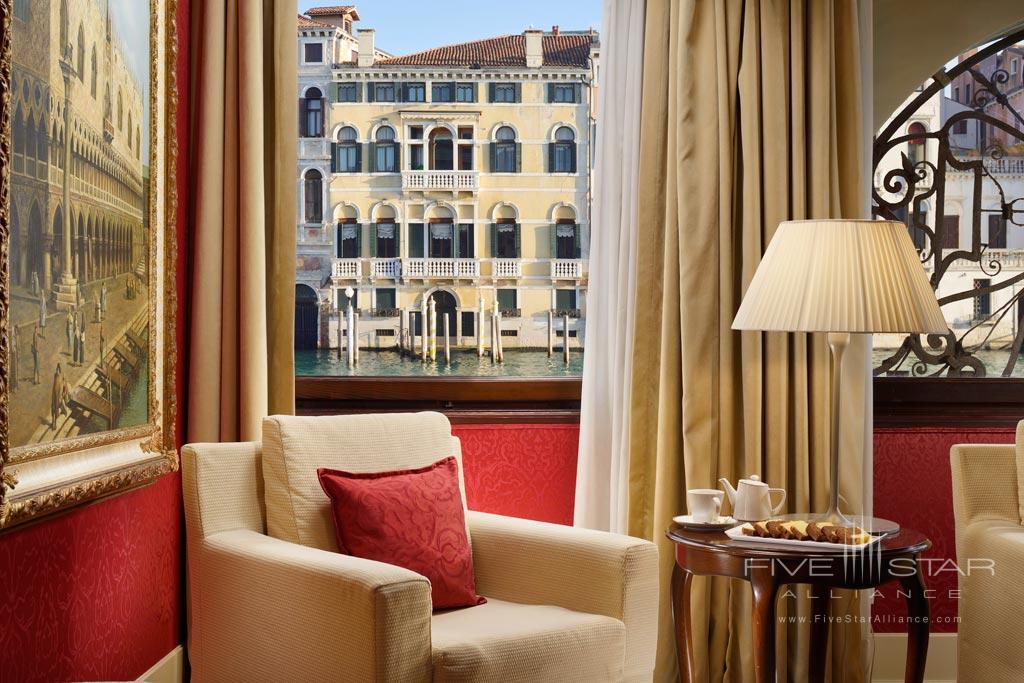 Junior Suite with Gran Canal Views at Hotel Palazzo Giovanelli and Gran Canal, Venice, Italy