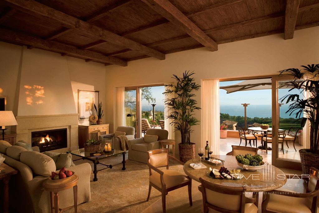 Villa Living Room at The Resort at Pelican Hill, Newport Coast, CA