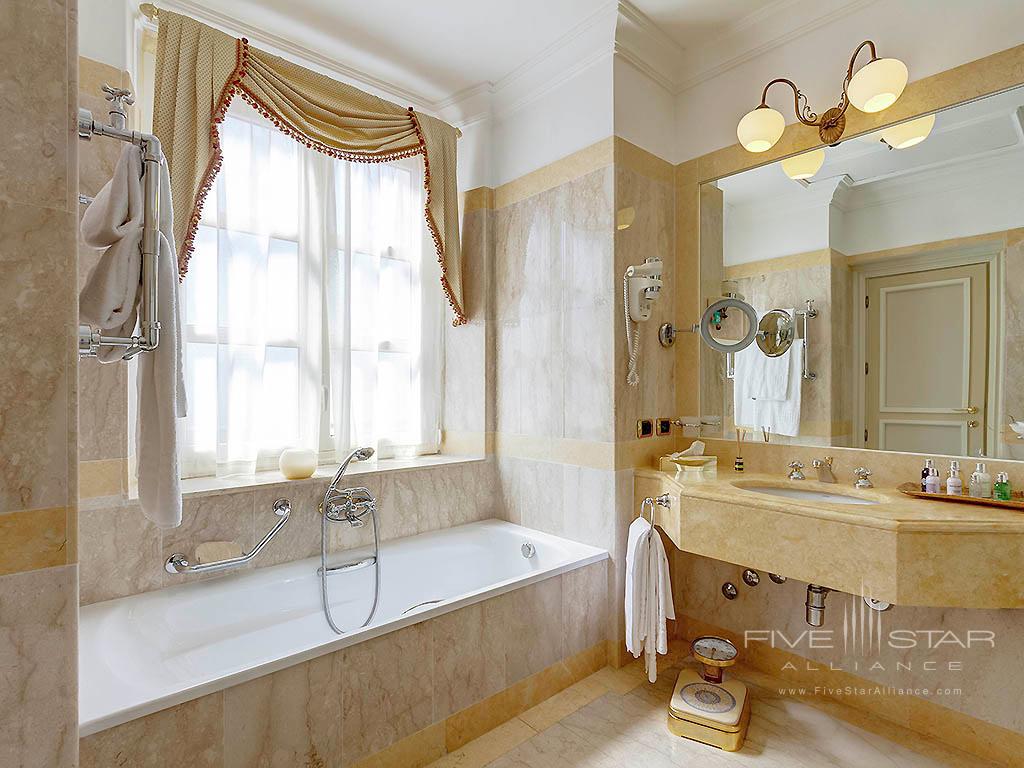 Suite Bath at Grand Hotel Villa Igiea, Palermo, Italy
