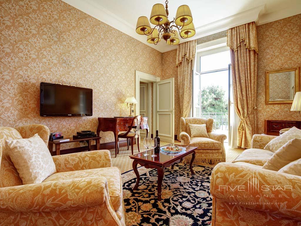Suite Lounge at Grand Hotel Villa Igiea, Palermo, Italy