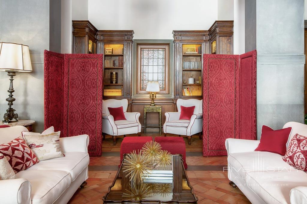 Lobby of Hotel Helvetia and Bristol, Firenze, Italy