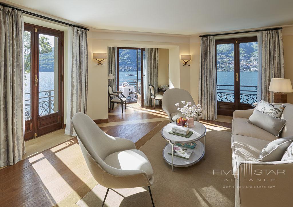 Duplex Suite Living at Mandarin Oriental at Lago di Como, Italy