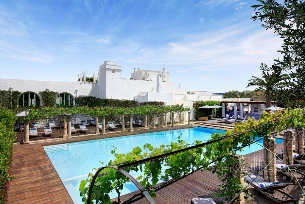 Outdoor Pool at Masseria Torre Maizza, Apulia, Italy