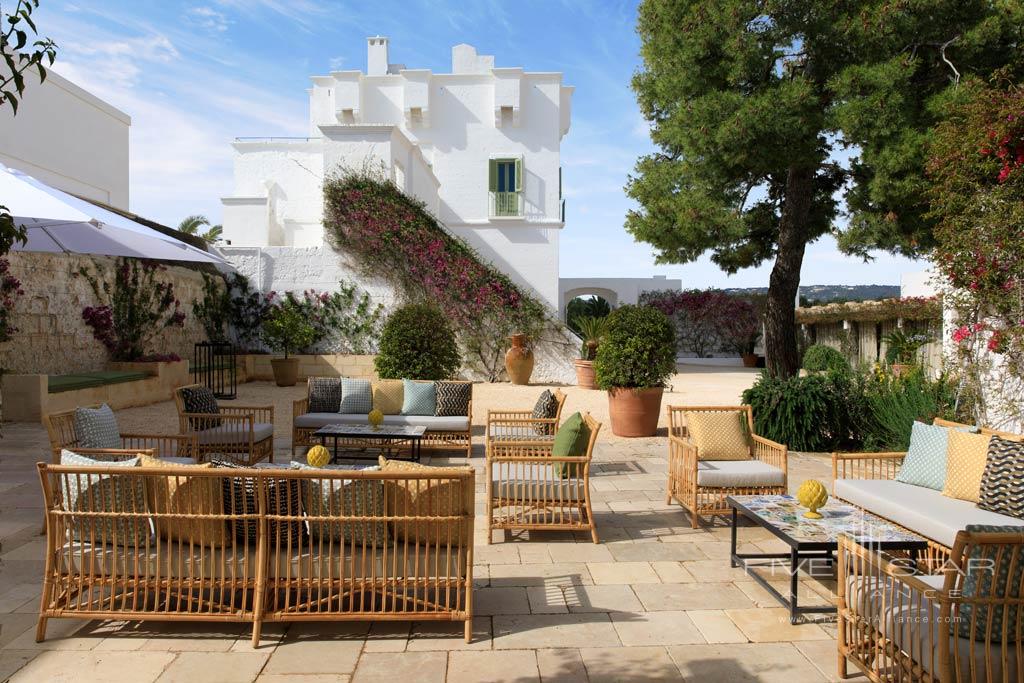 Bar at Masseria Torre Maizza, Apulia, Italy