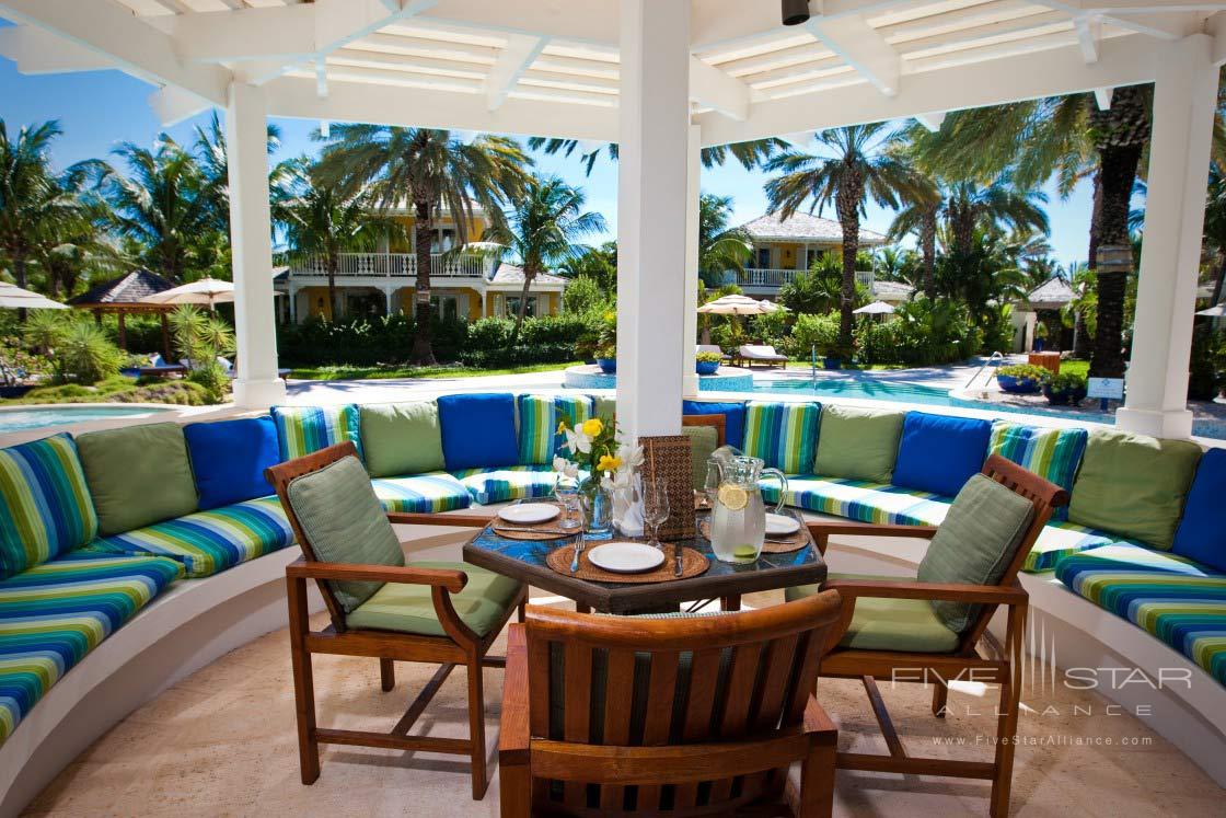 Outdoor Lounge at Point Grace Resort, Turks &amp; Caicos Islands