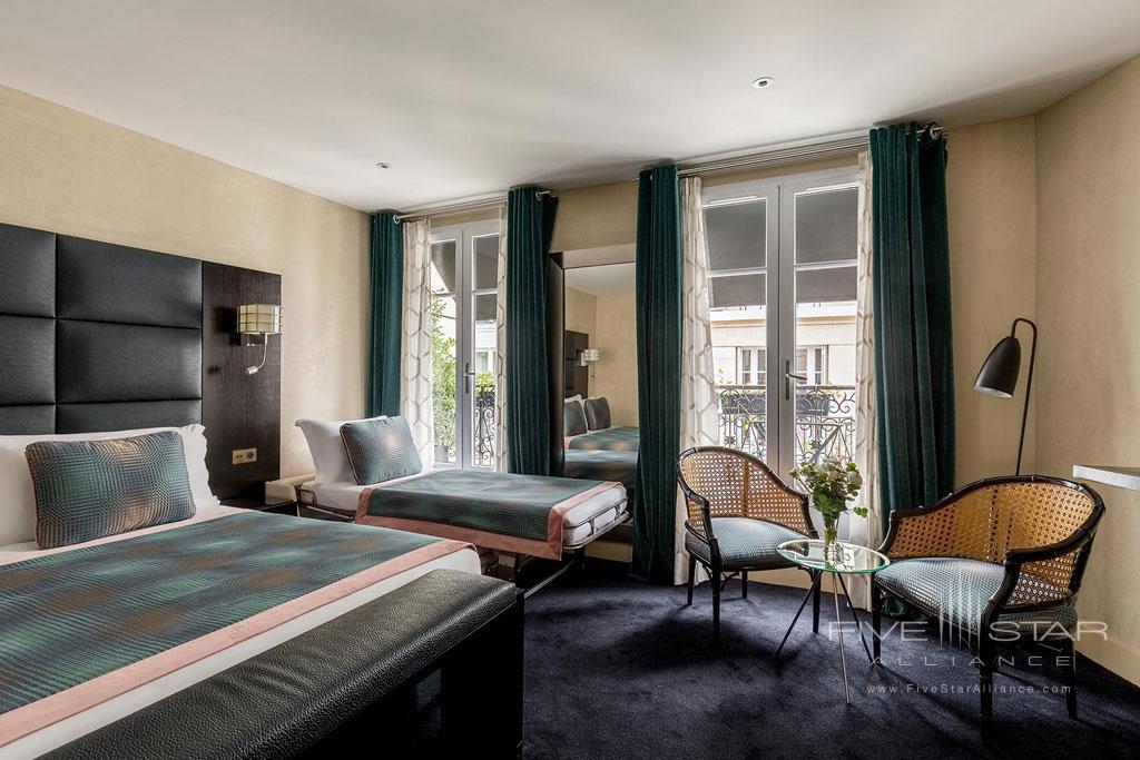 Triple Guest Room at Room Mate Alain, Paris, France