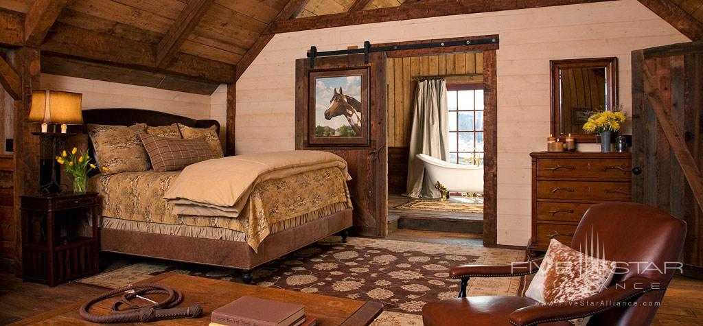 Loft Guest Room at The Ranch at Rock Creek, Philipsburg, MT