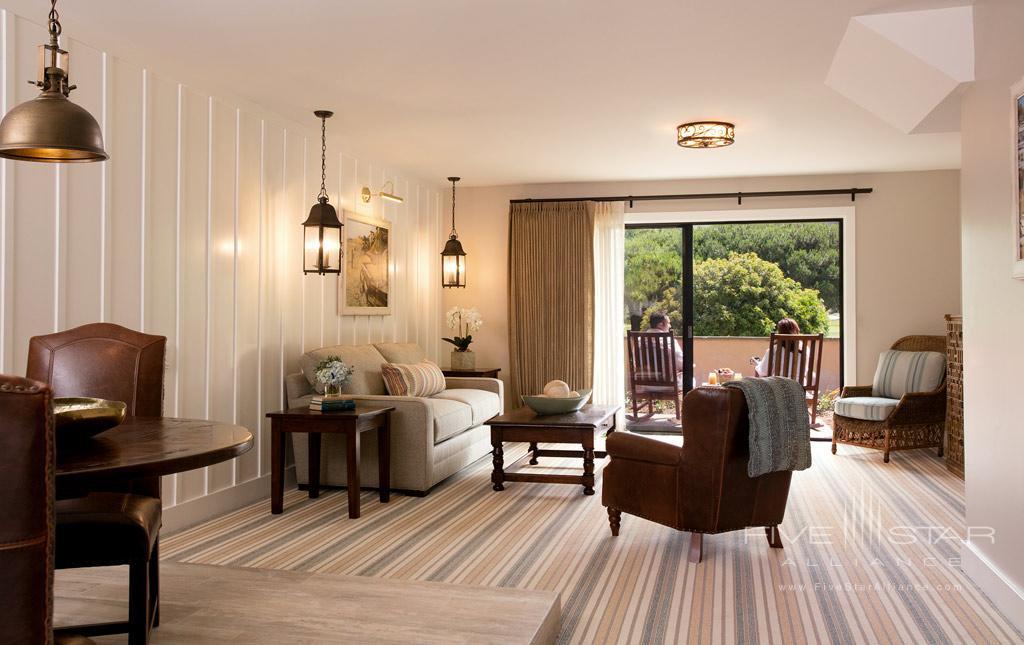 Cottage Living Room at The Ranch at Laguna Beach, California