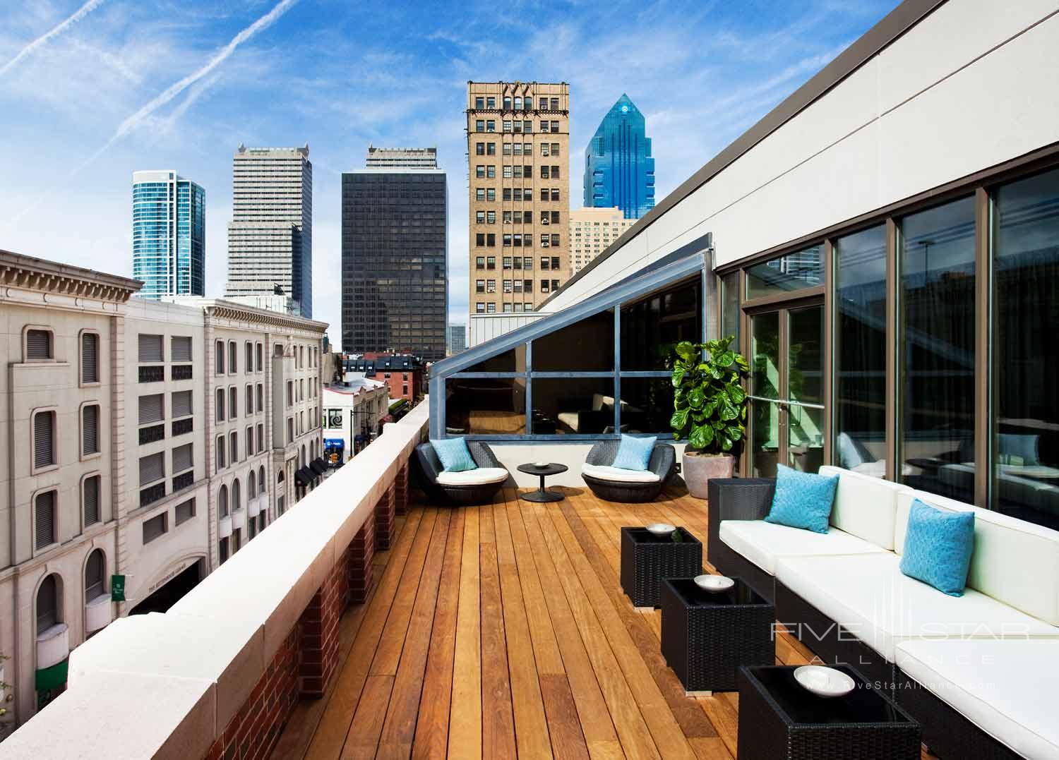 Sundeck at Rittenhouse Hotel, Philadelphia, PA