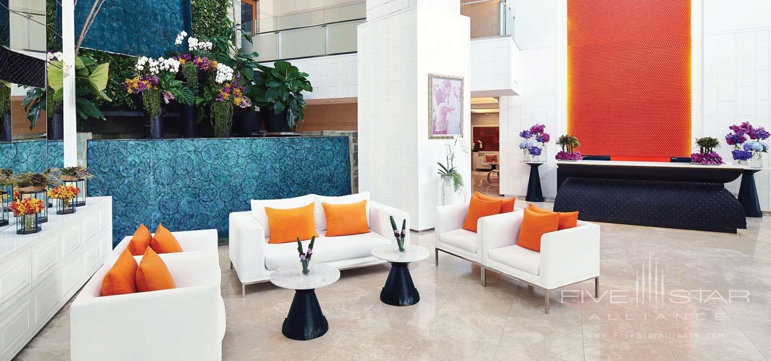 Lobby of Dusit Suites Hotel Ratchadamri, Bangkok, Thailand