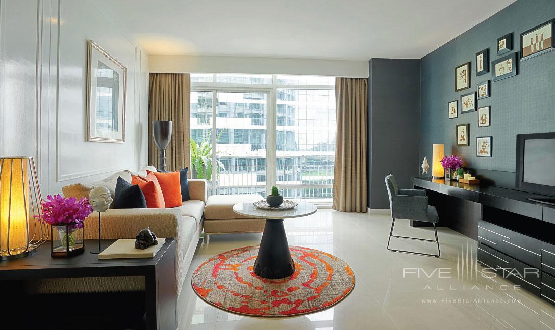 Suite Lounge at Dusit Suites Hotel Ratchadamri, Bangkok, Thailand