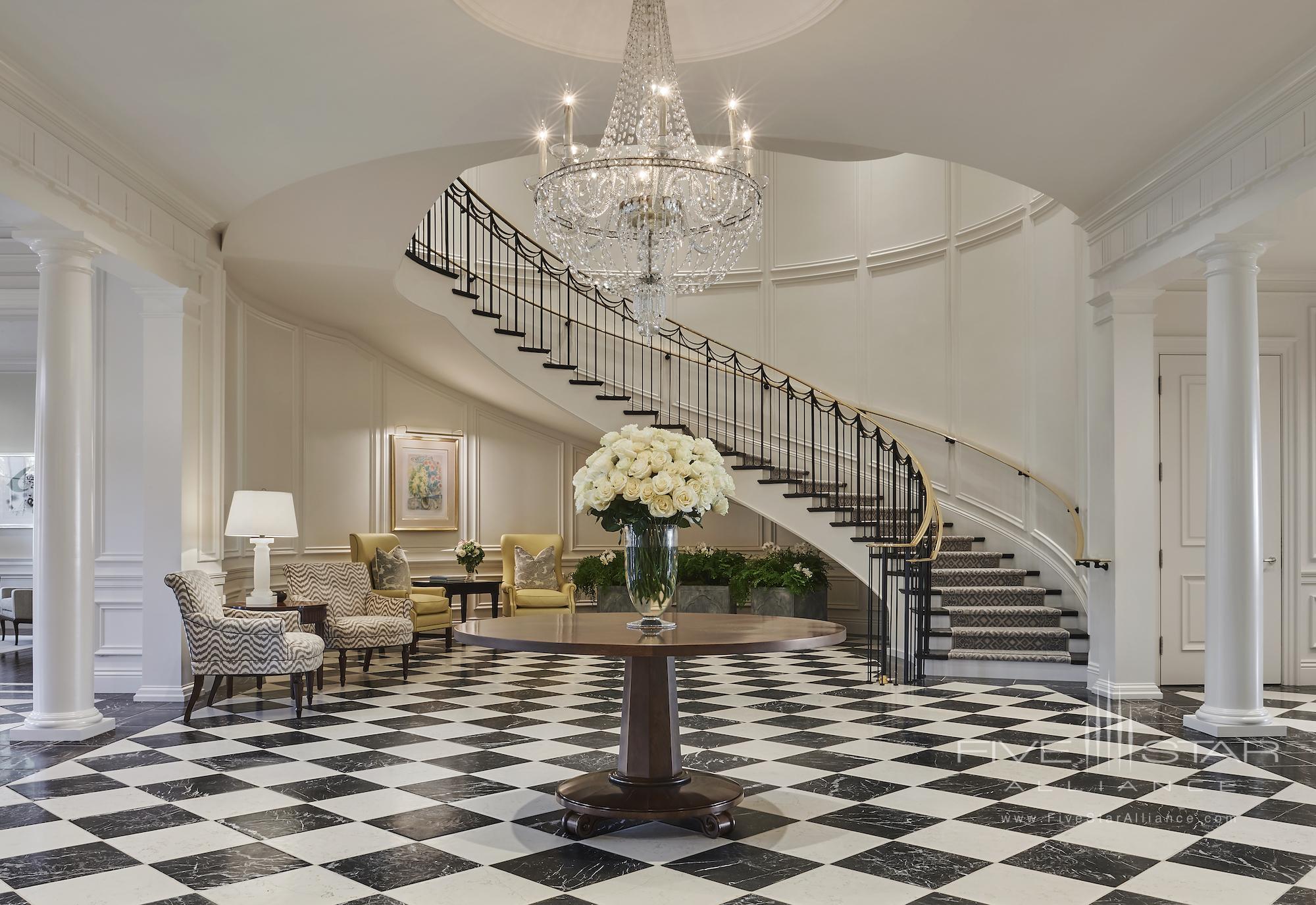 Manor House Grand Foyer at Rosewood Miramar Beach Montecito