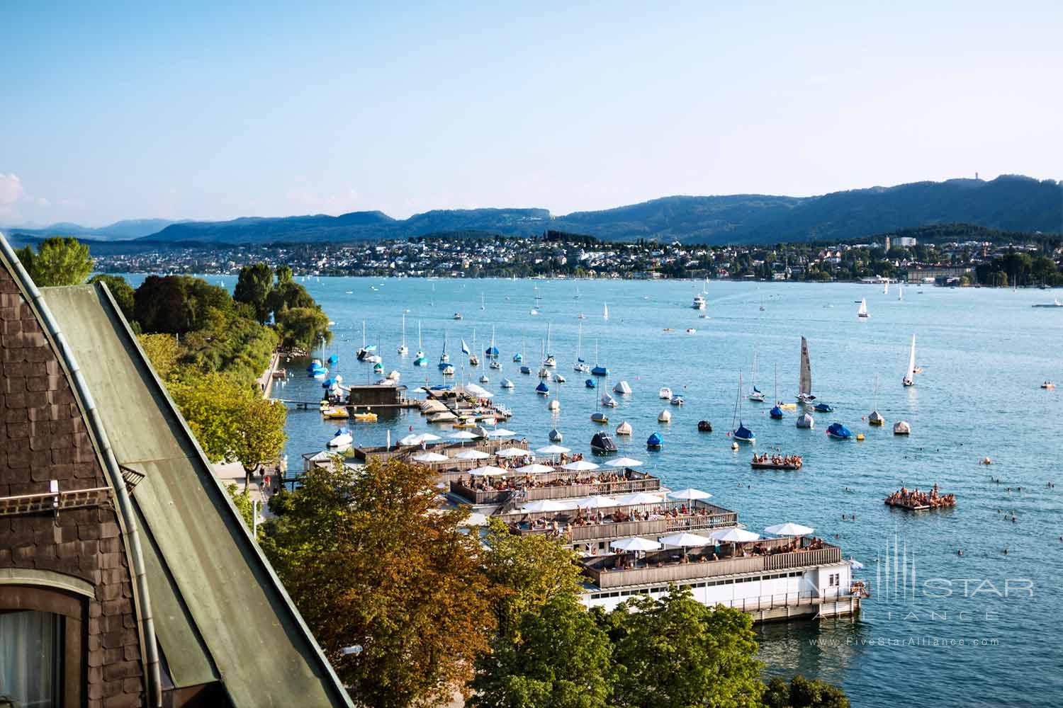 Hotel Views at La Reserve Eden au Lac Zurich, Zurich, Switzerland