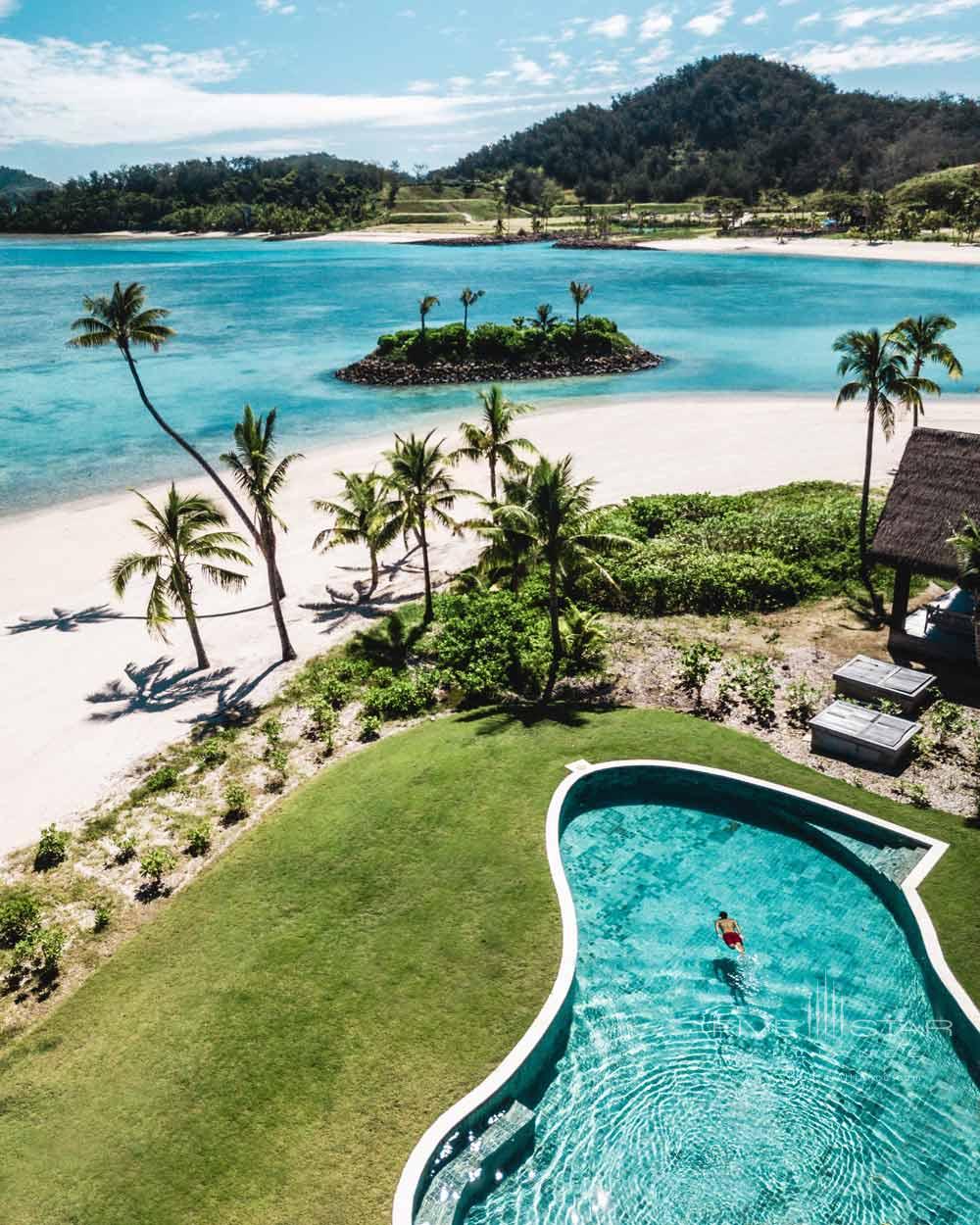 Beach Front Pool at Six Senses Fiji, MALOLO ISLAND, FIJI ISLANDS