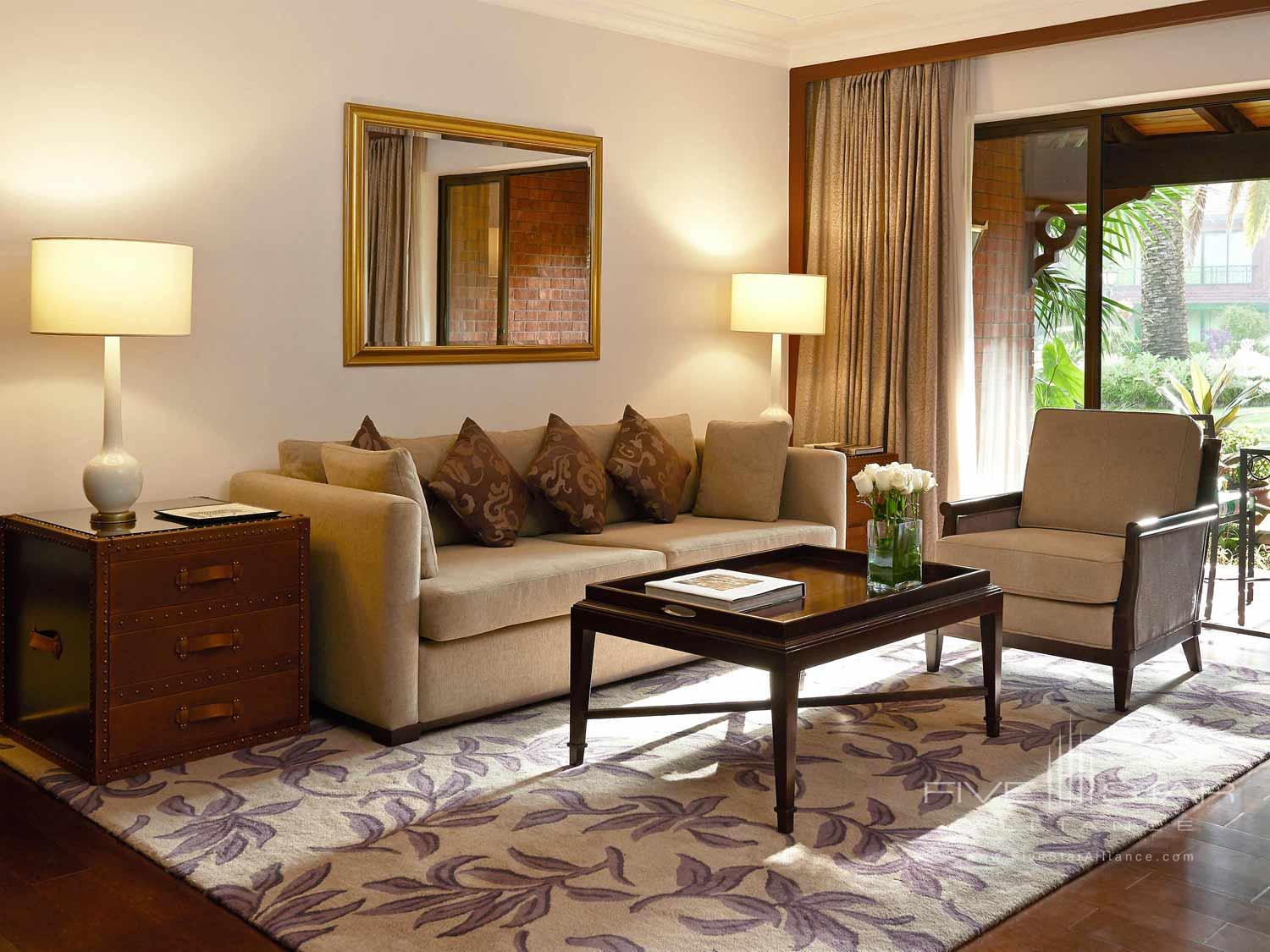 Suite Lounge at Fairmont The Norfolk Hotel, NAIROBI, KENYA