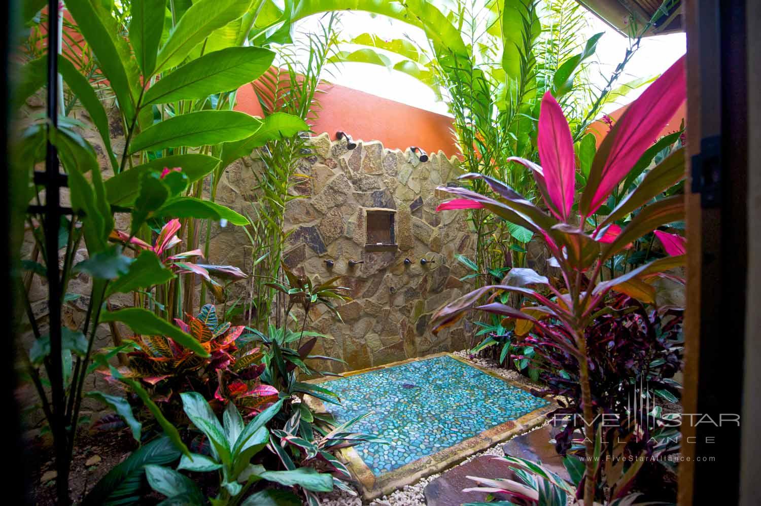 Nayara Suite Shower at Nayara Hotel, Spa &amp; Garden, LA FORTUNA DE SAN CARLOS, COSTA RICA