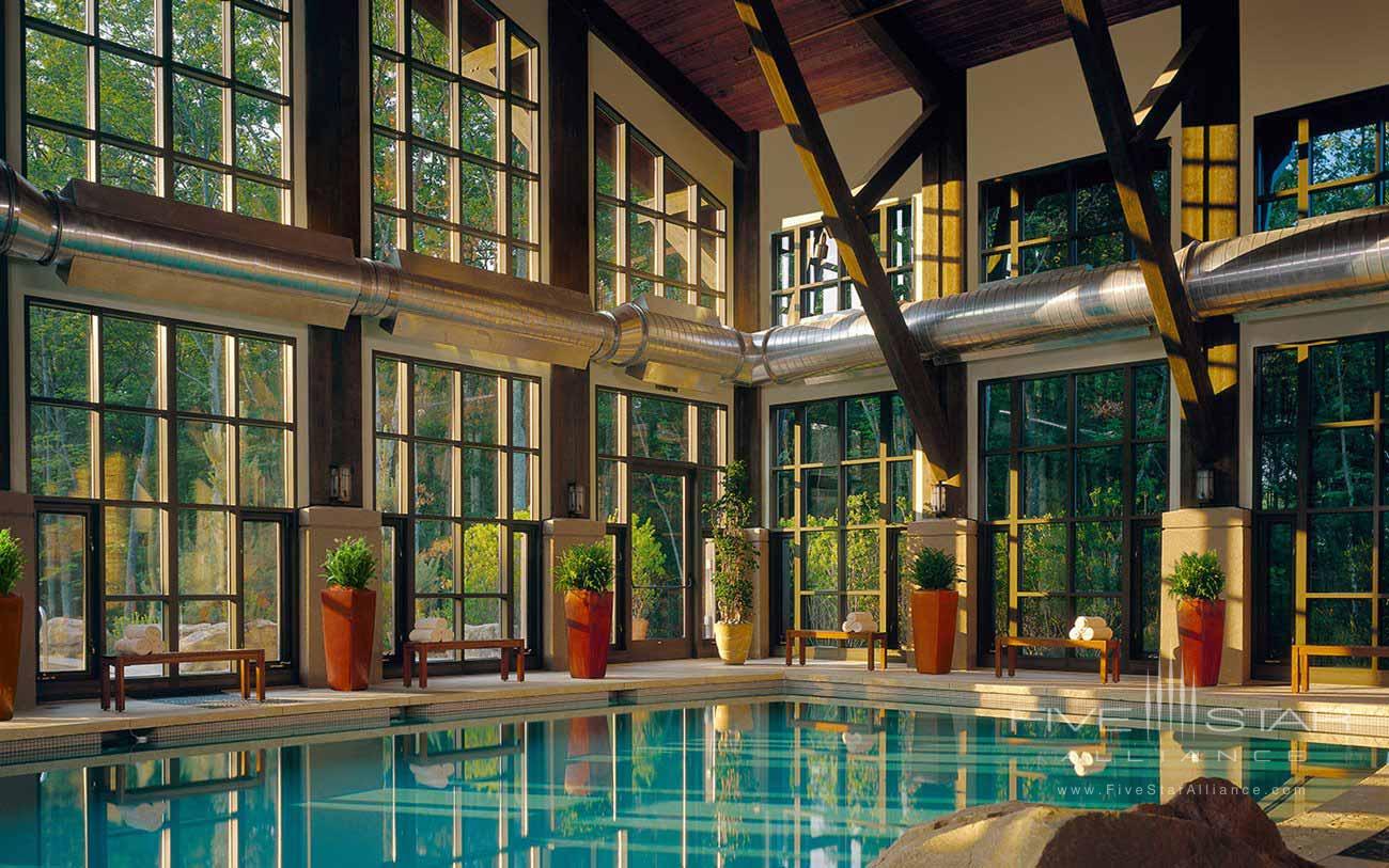 Indoor Pool at The Lodge at Woodloch in Hawley