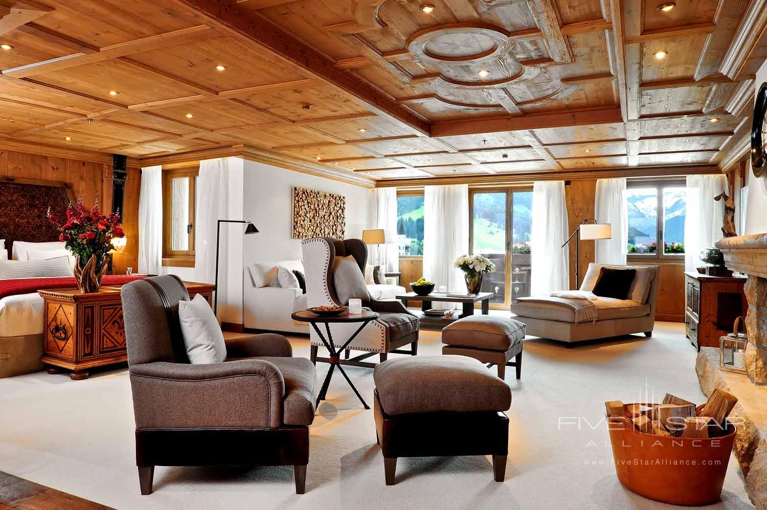 Grand Deluxe Suite at The Alpina Gstaad, GSTAAD, SWITZERLAND