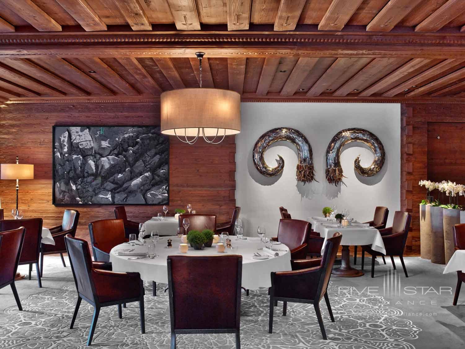 Dine at The Alpina Gstaad, GSTAAD, SWITZERLAND