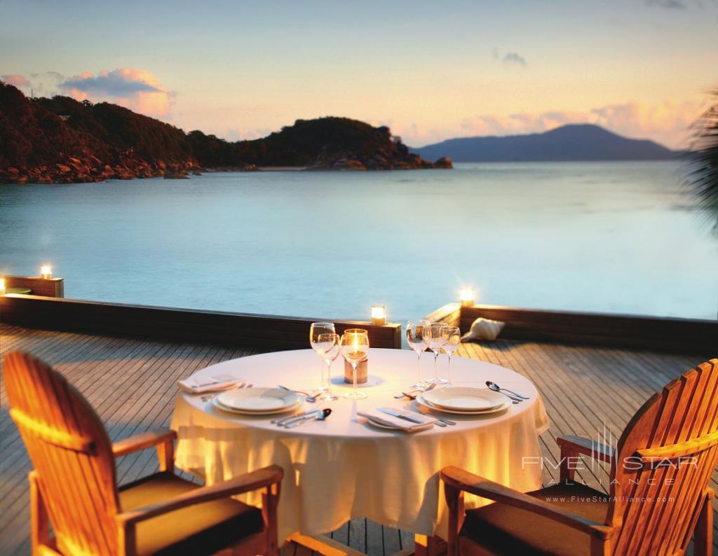 Private Dining at Bedarra Island Resort