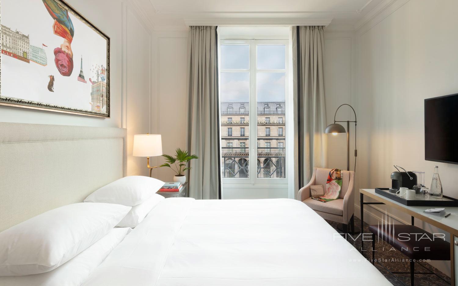 Guest Room at Hotel du Louvre, Paris