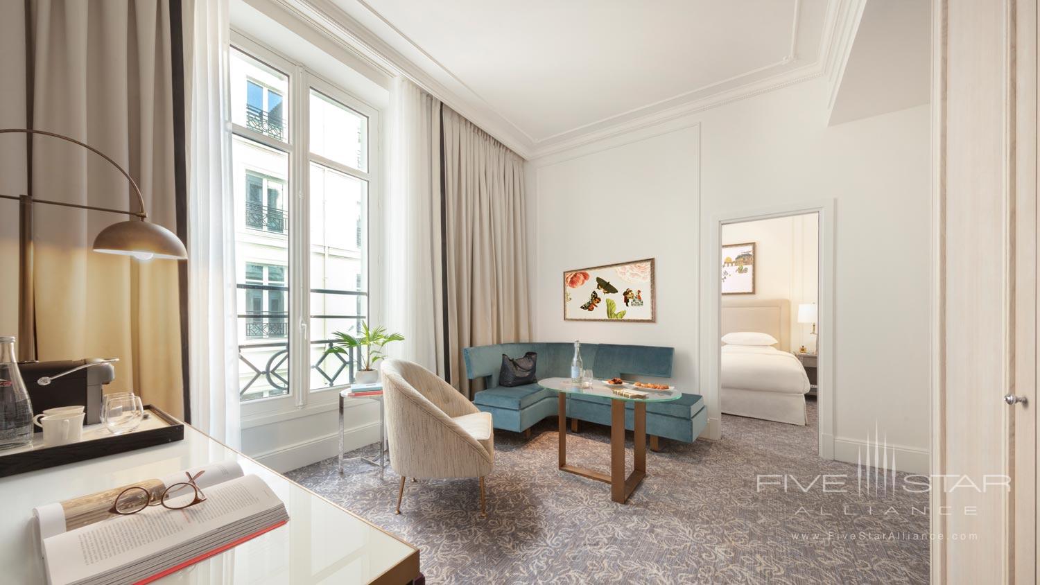 Suite at Hotel du Louvre, Paris