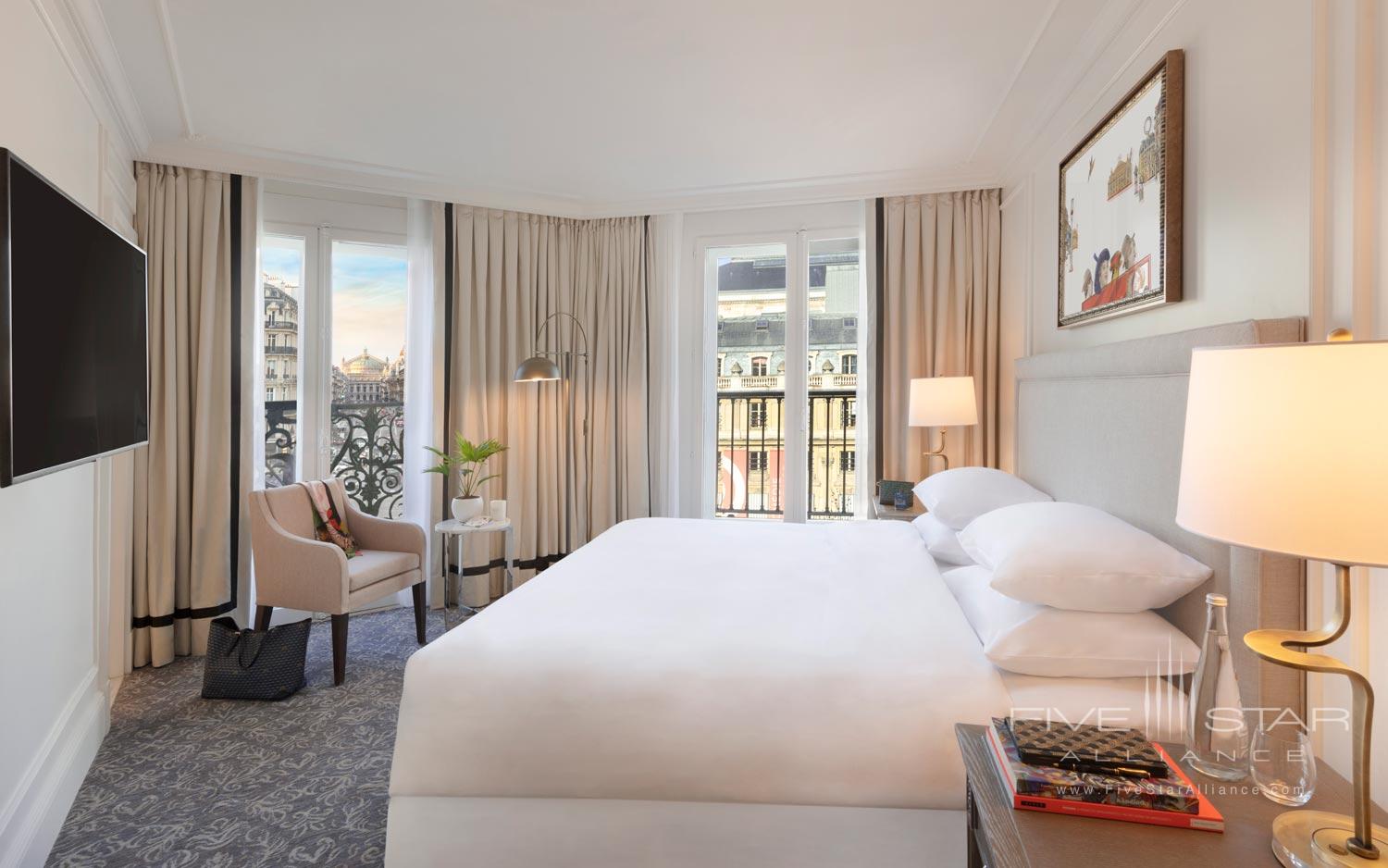 Guest Room at Hotel du Louvre, Paris