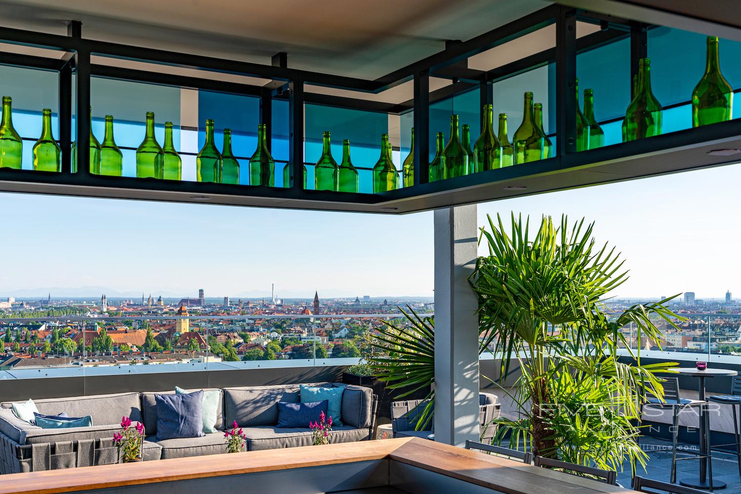 Outdoor Bar/Lounge at Andaz Munich Schwabinger Tor