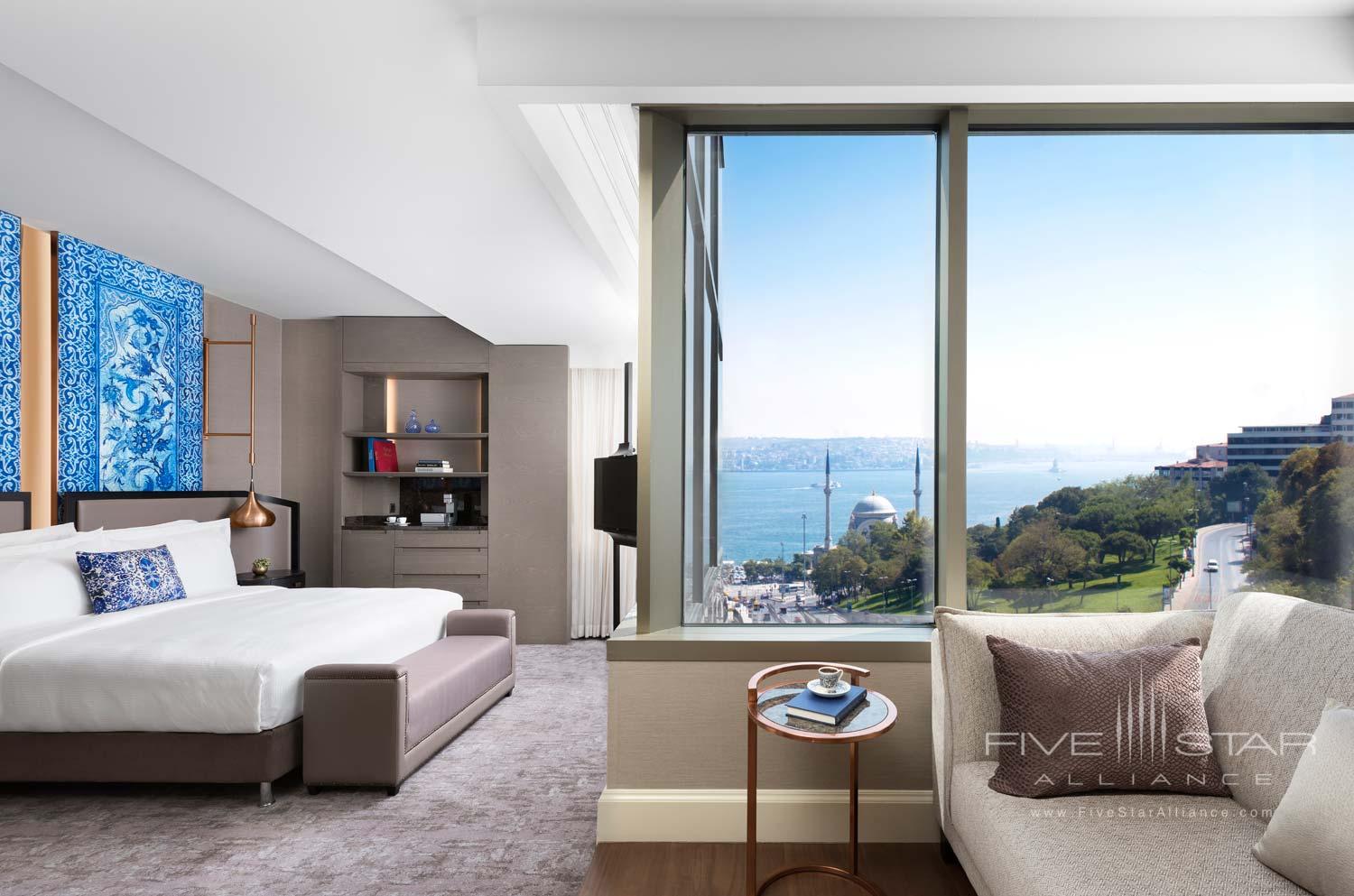 Premium Bosphorus View Room at Ritz Carlton Istanbul, Turkey