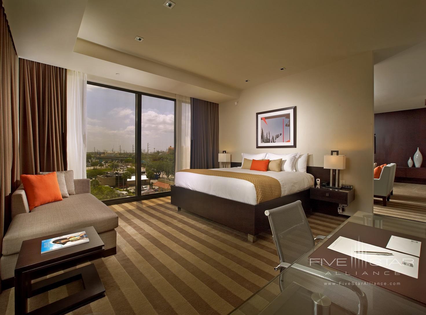 Guest room at EB Hotel Miami