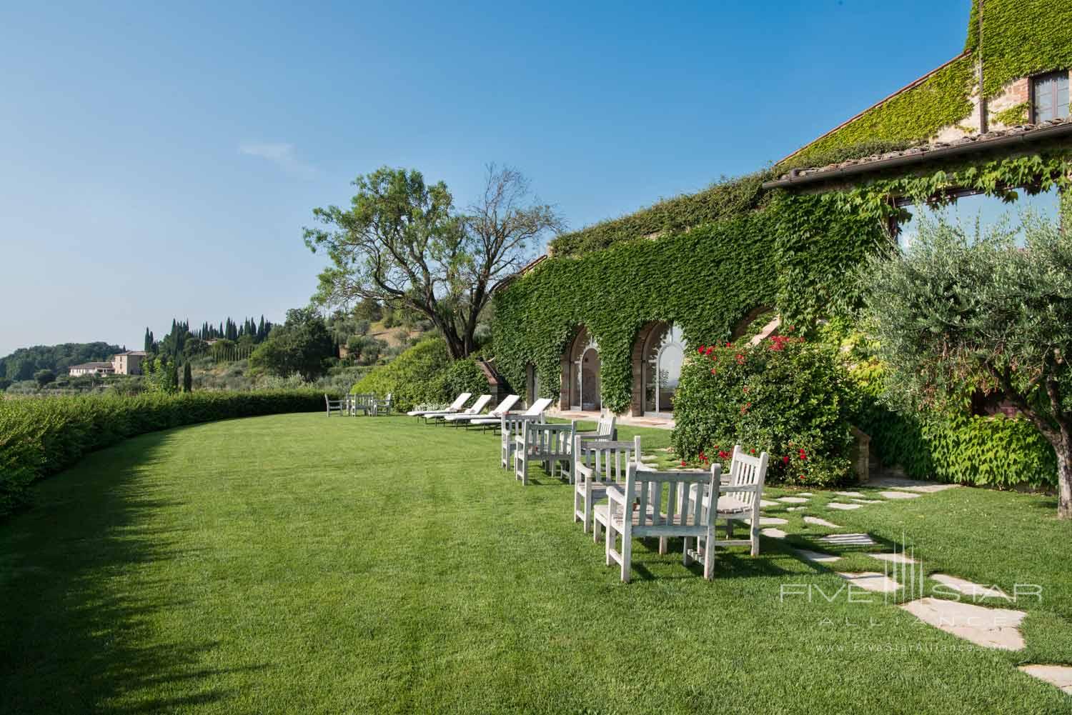 Gardens at Hotel Le Fontanelle, Italy