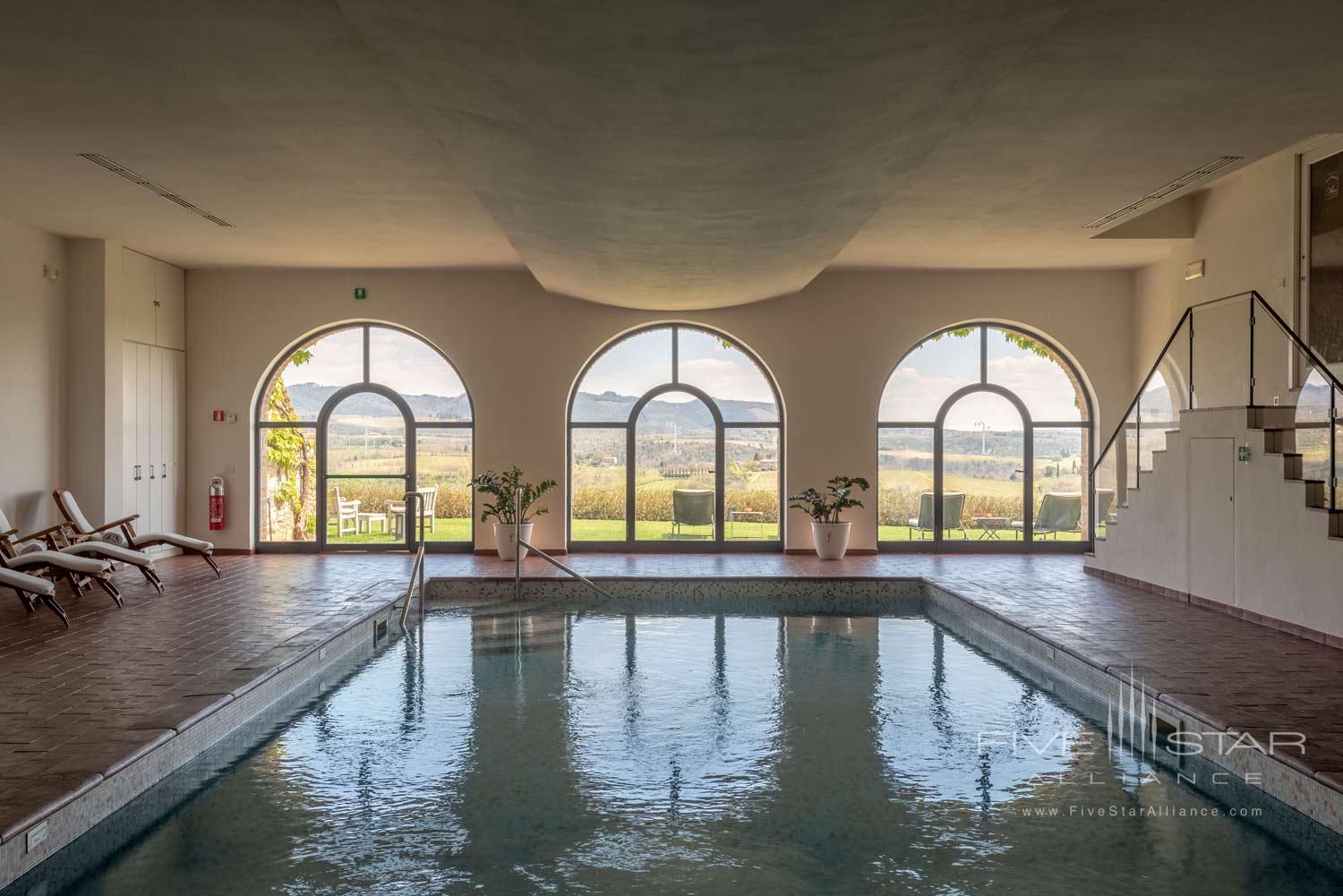 Heated Indoor Pool at Hotel Le Fontanelle, Italy