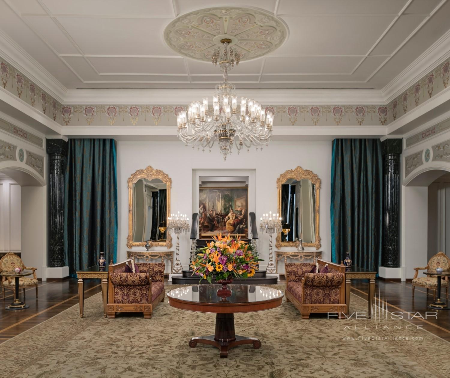 Lobby of the Ciragan Palace Kempinski Istanbul