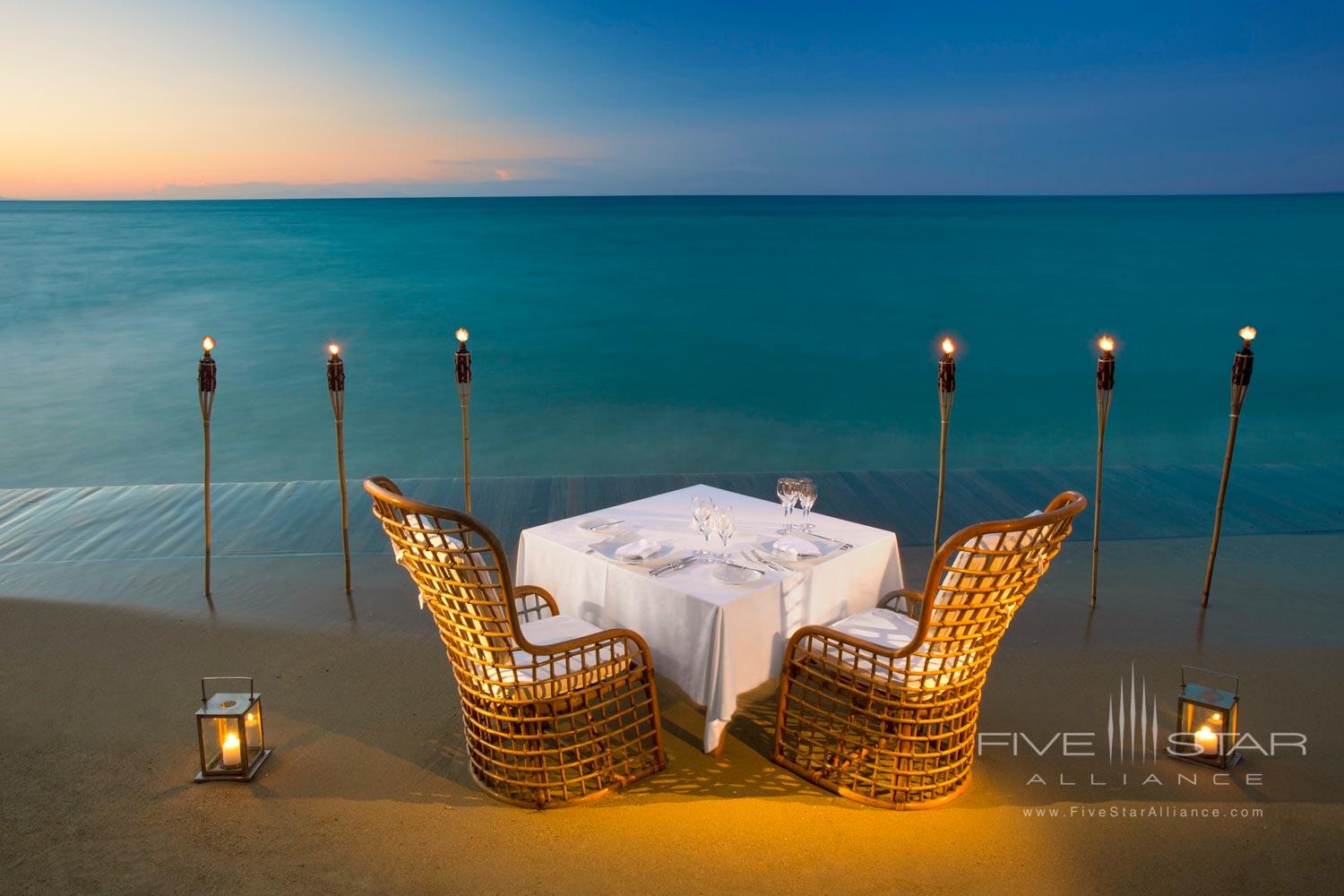 Private dinner at Porto Zante Villas and Spa