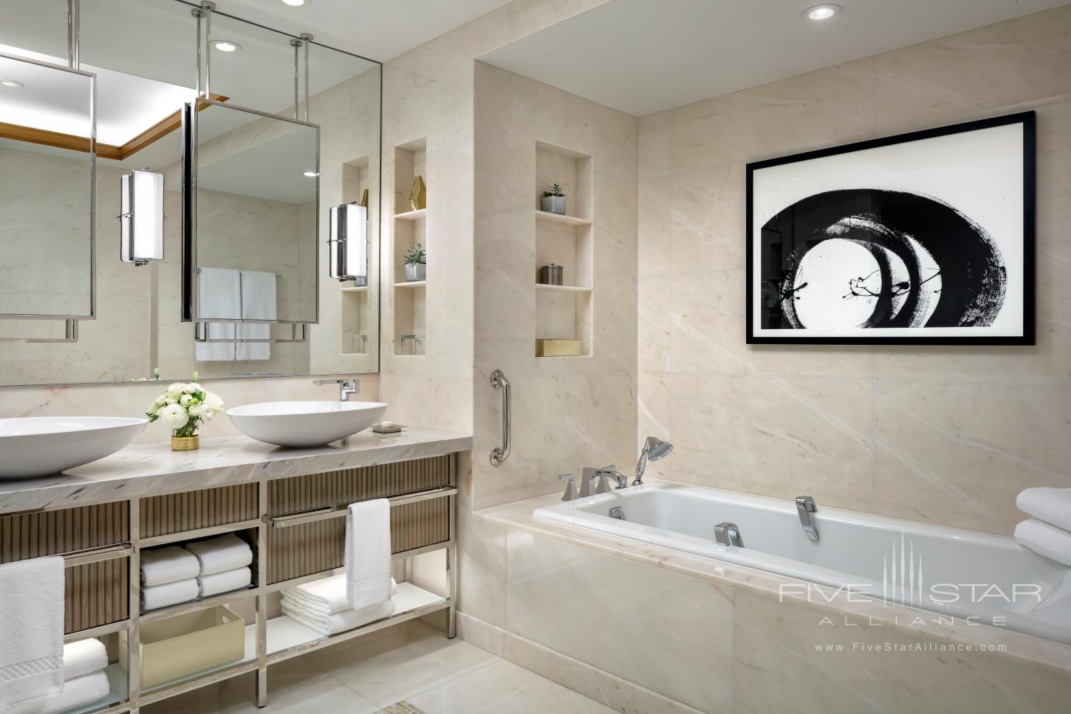 Wellington Suite Bathroom at The Ritz-Carlton, Toronto