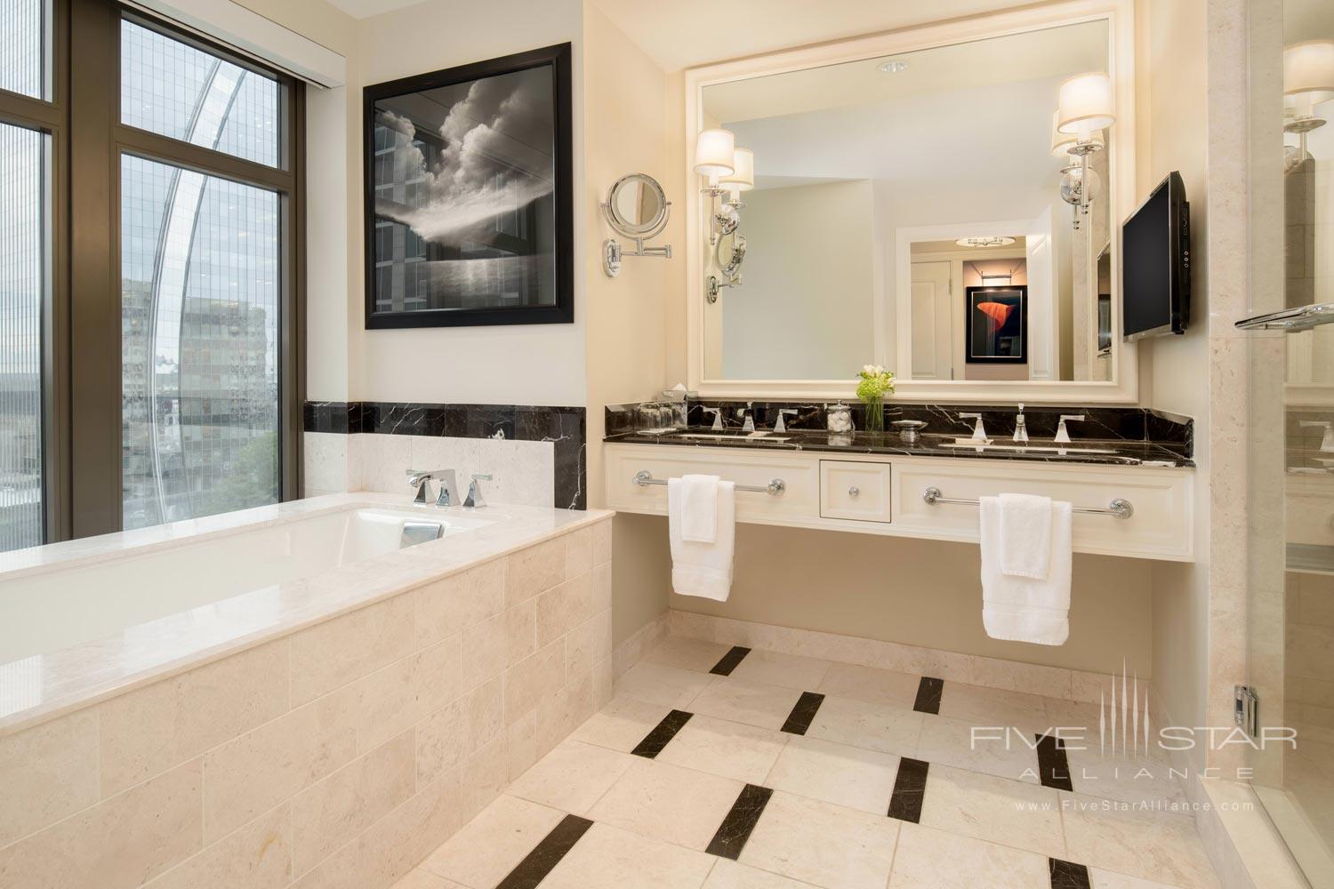 Guest Bath at Waldorf Astoria Atlanta Buckhead