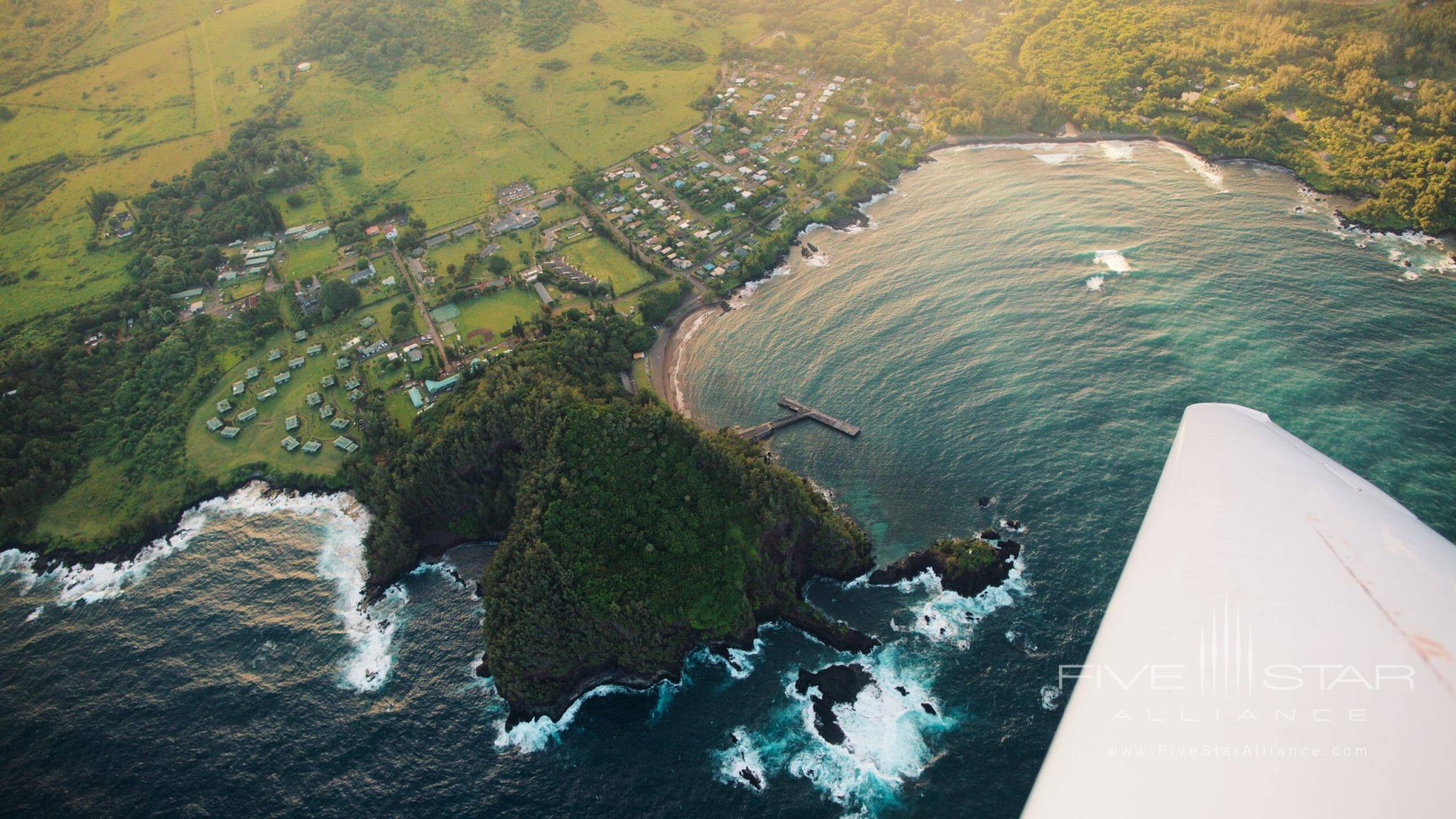 Hana-Maui Plane Aerial