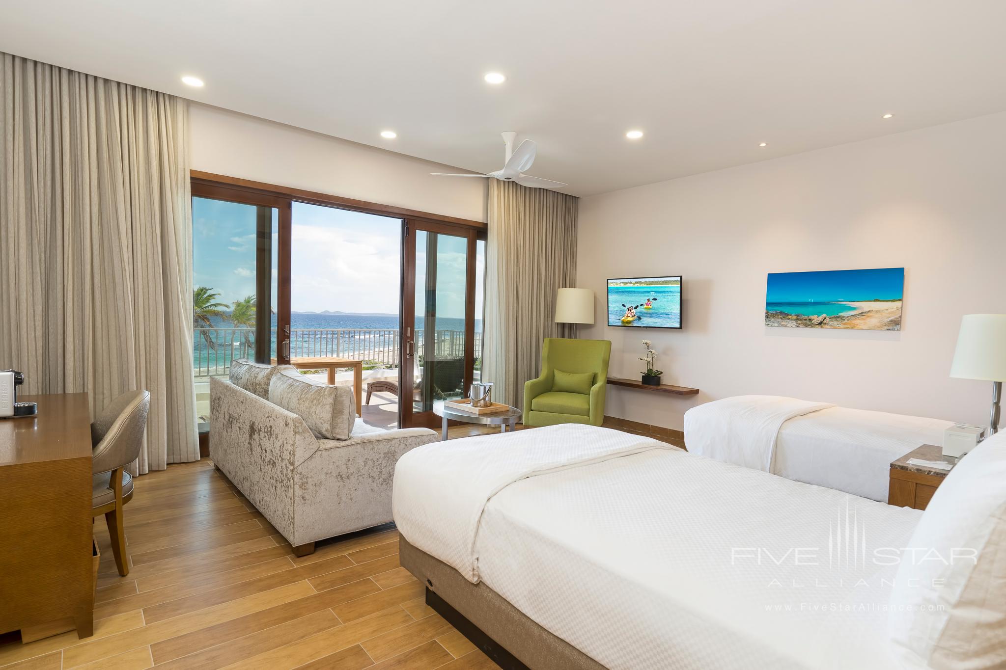 Beachfront Double Bed Suite at Aurora Anguilla