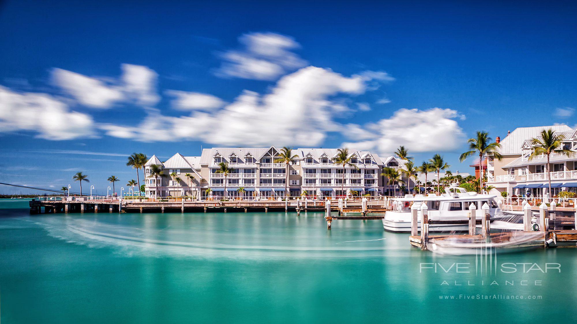 Exterior view of marina at the Opal Resort Key West - formerly the Margaritaville Resort