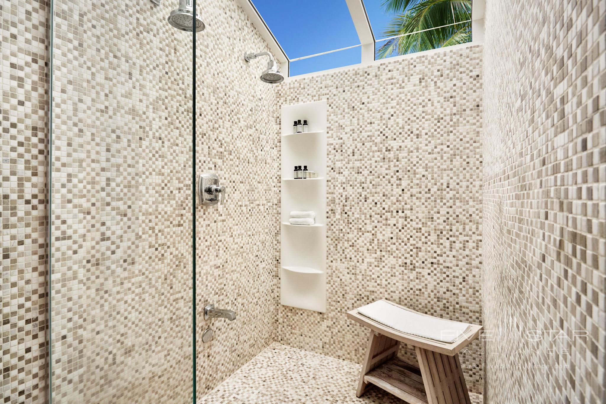 Fairmont El San Juan Hotel Banyan Villa Shower