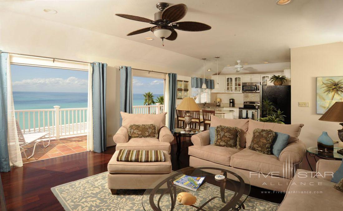 Pompano Beach Club Townhouse Living Room and Kitchen