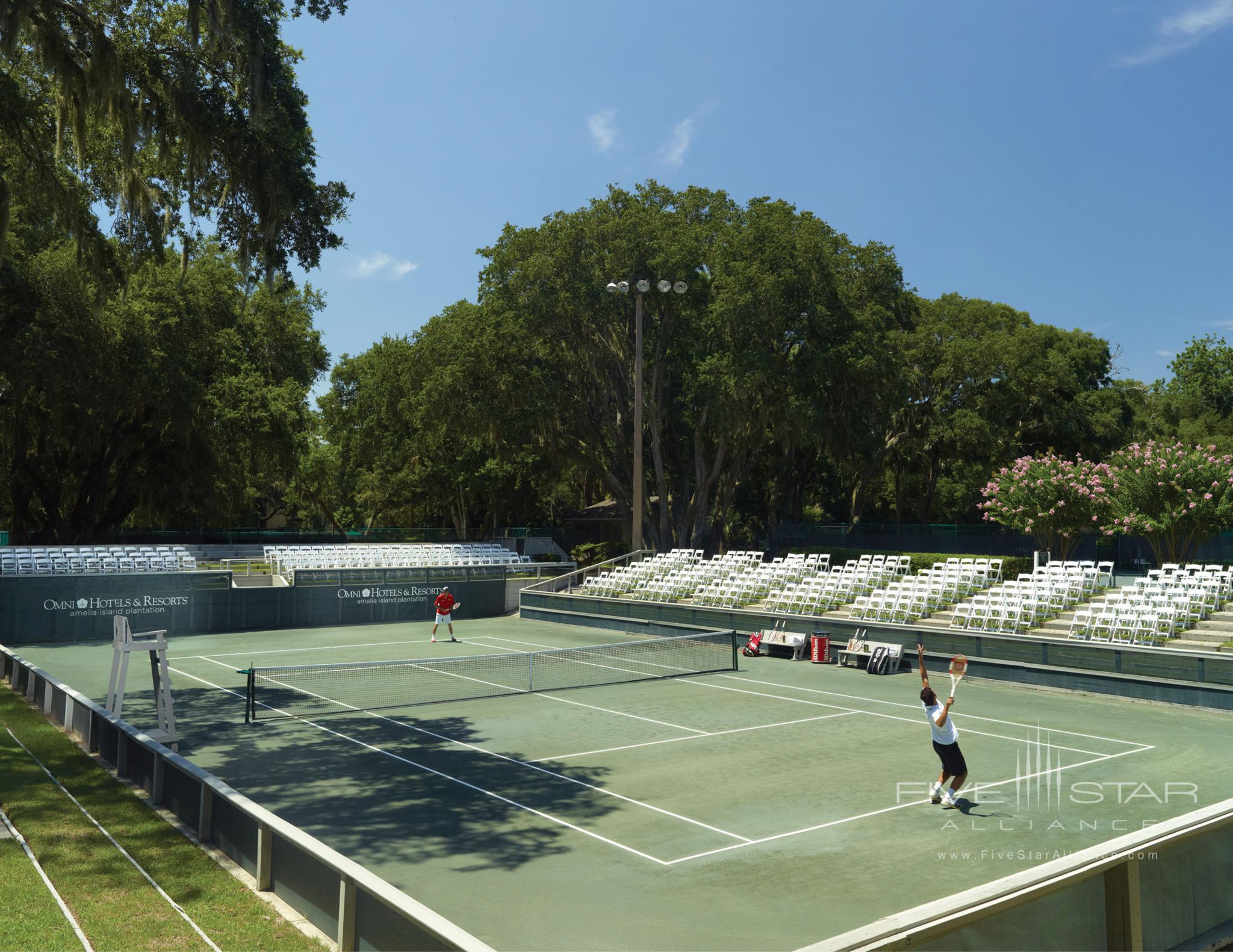 Omni Amelia Island Resort Tennis Stadium Court