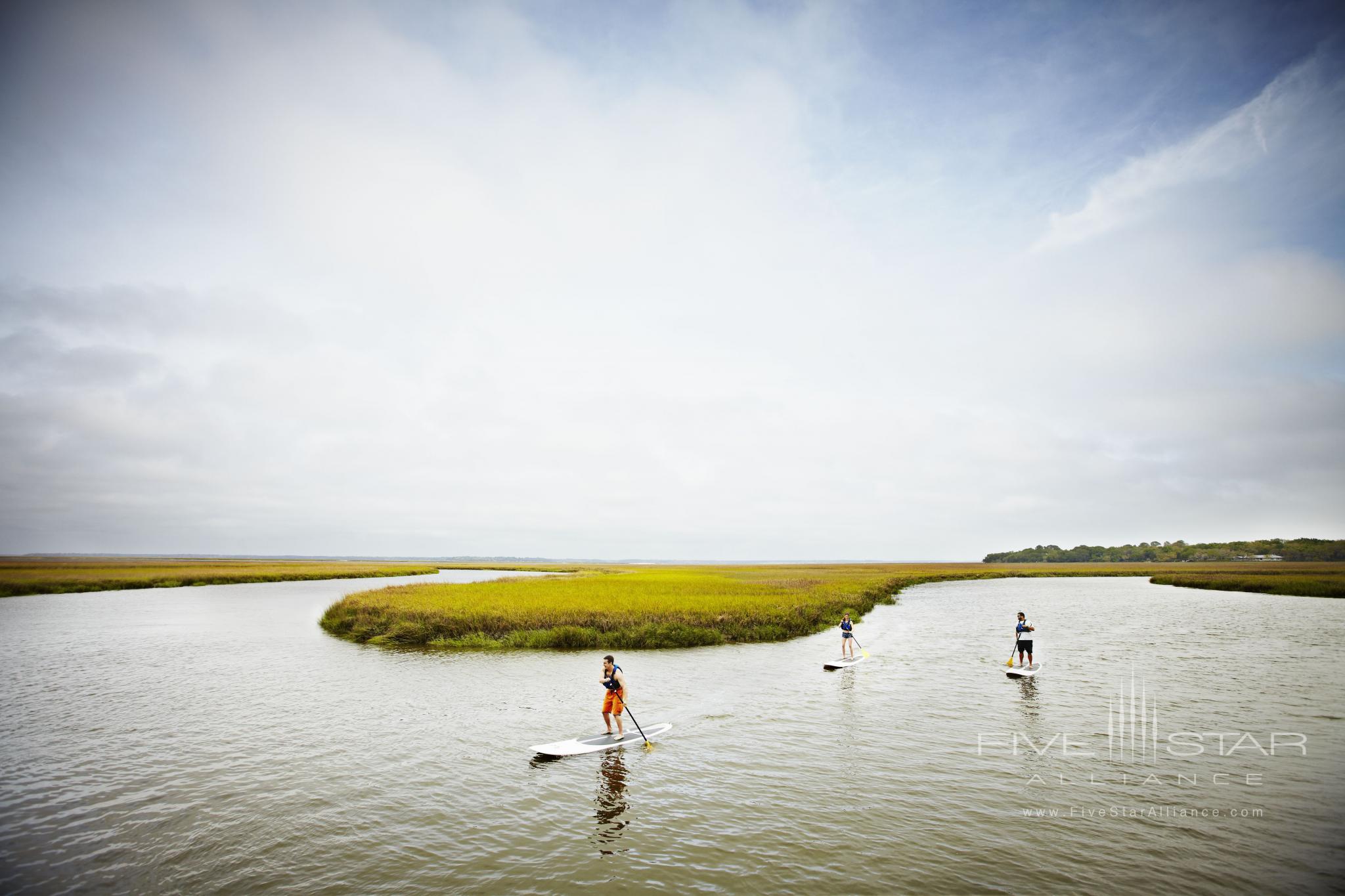 Omni Amelia Island Resort Paddleboarding