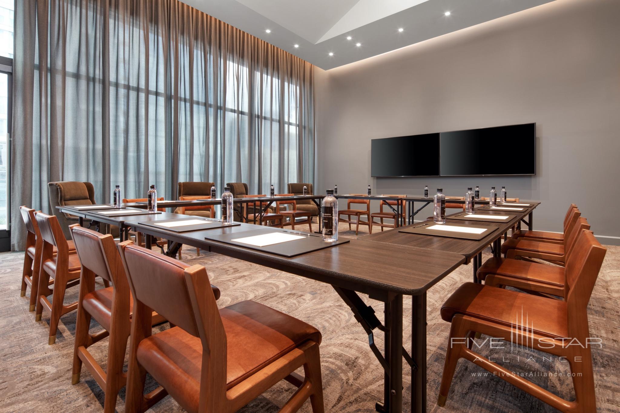 The Joseph Hotel in Nashville features more than 22,000 square feet of meeting and event space from intimate boardroom settings to an expansive 6,000-square-foot ballroom.