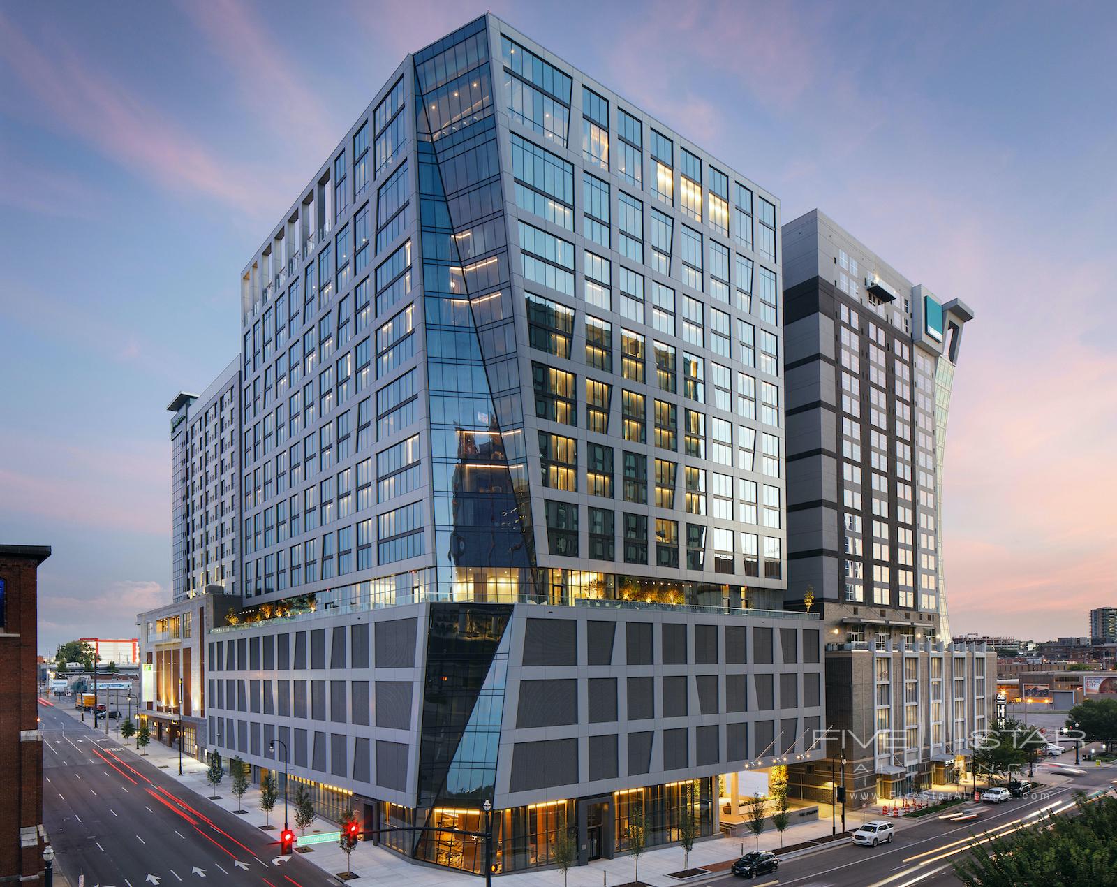 The Joseph Hotel in Nashville, designed by Arquitectonica, is located in the vibrant SoBro district and features 21 floors and 297 guest rooms and suites.